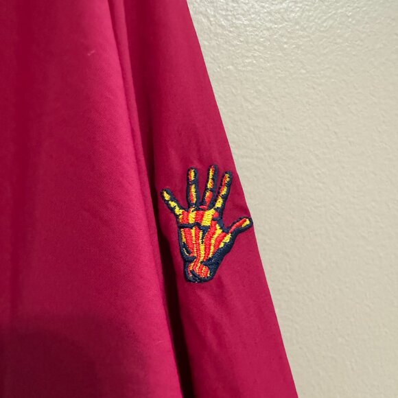 Nike FC Barcelona 2019/20 Packable Pullover Windbreaker Jacket Mens M CW2934-455 - Picture 4 of 11